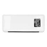 Wall Mounted Conditioner Heater Adjustable Two Modes Portable Touch Screen Wall Mounted Conditioner Heater for Office Bedroom