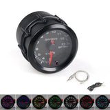 12V Car Modification Exhaust Temperature Gauge 52mm Racing Universal High-speed Stepper Motor Exhaust Temperature Gauge