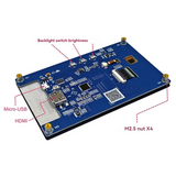 For Raspberry Pi 5 Display 5 Inch Capacitive Touch Screen -Compatible For Raspberry Pi 4B/3B/Orange Pi LCD Dis
