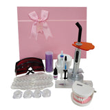 Professional A Kit Crystals Light Cure Flowables Professionals 18k Gold Teeths Whitenings Diy Tooths Gem Adhesives Kit