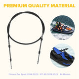 2X 277001790 277002065 New Steering Cable For Sea-Doo Spark 2014-2022 / GTI 90 2018-2022 - All Models