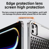 Ultra-Thin Aromatherapy Cooling Metal Case for iPad pro 2024 M4 11-inch & 13-inch with Hollow Heat Dissipation