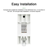Tuya ZigBee Intelligent Automatic Reclosing Protector Multifunctional Current Voltage Meter LCD Display Switch Power Meter