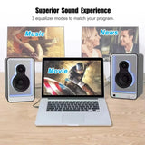 50W BT Dual Speakers BESTISAN SR15 Black With Stunning Light 3D HIFI Surround Sound Support Optical Fiber ARC USB Line In Input