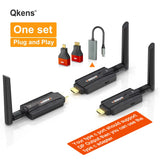 5G 200M Wireless HDMI Video Audio Transmitter Receiver Extender Display Adapter Support 1 TX 2 RX TV Box PC To Monitor Projector
