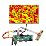 M.NT68676 VGA DVI Controller Board and 10.1" 1280x800 16:10 1000nit IPS LCD Screen