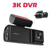 Dash Cam 4K 2160P UHD WiFi for Car DVR Camera Video Recorder Auto Night Vision WDR Voice Control Wireless 24H Parking Mode