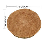 Coconut Palm Cushion For Plastic Flower Pot Square Gardening Mix Soil Lock Design Mat Flower Pot Plant Change Cushion