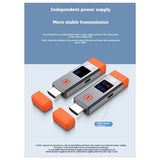 Display Screen Wireless Compatible Video Transmitter Receiver Extender TV Adapter For PC To Monitor Projector