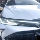LED Daytime Running Light For Toyota Corolla 2019-2025 Front Bumper Grille Light Turn Signal Light Accessories