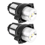 2pcs 12W LED Angel Eyes Halo Ring Marker Light for E90 E91 05‑08 Auto Lamps
