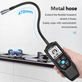 MESTEK CGD902 Analog Display Combustible Gas Detecter High Sensitivity Inflammable Natural Methane Gas Leak Meter Dual Alarm