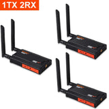 200m Wireless Wifi Adapter Video Transmitter Receiver HDMI Extender 1x4 1 To 2 3 4 for PS4 DVD Camera Computer PC To TV Monitor