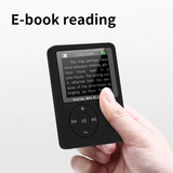 Mini MP3/MP4 Player Bluetooth Digital Display Screen with Memory TF Cards Radio Build-in Speaker Music Player