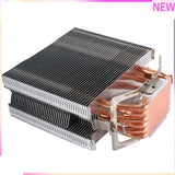 B27B 3X Fanless CPU Cooler 12Cm Fan 6 Copper Heatpipes Fanless Cooling Radiator For LGA 1150/1151/1155/1156/775 AMD