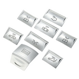 Trim Stickers For Mercedes Benz GLK C E Class X204 W204 W212 Car Roof Sunroof Cover Reading Light Buttons
