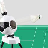 Badminton Automatic Serve Machine Children's Badminton Trainer Portable Badminton Training Machine Best Gift for Kid Y