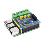 Raspberry Pi 5/4B Isolated Dual RS485 + CAN Expansion Module - SPI Communication with Anti-Interference Protection
