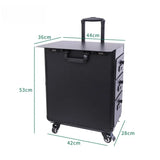 Aesthetic Tattoos Workstation Large Permanent Makeup Toolbox Professional Tattoo Case with Wheels Waterproof Tattoos Accessories