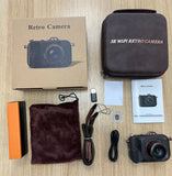 New NVC400 50X Digital Zoom Retro 96MP Wifi Ultra 5k Video Digital Cameras 5k Video Camera 5k for Photography
