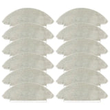 12PCS Washable Mop Cloth For VIOMI Alpha 2 Pro Robot Vacuum Cleaner Replacement Accessories Mop Pads Rags