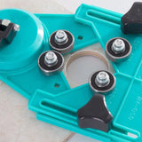 Tile opening locator Multifunctional marble glass drill suction cup locator combination set holder
