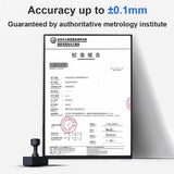 Glass Thickness Gauge Digital Laser Glass Thickness Meter Window Glazing Measuring Tool High Accuracy for Curtain Wall LS201