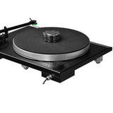 Stainless Steel Record Weight for LP Turntables - 550g Non-Slip Vinyl Stabilizer, Vibration Damping Disc Clamp 69x28mm