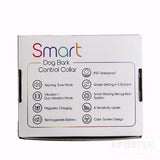 Smart Dog Bark Control Collar Rechargeable Magnetic Charging Duo Vibration Mode Warning Tone Color Screen Design