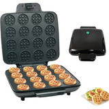 Multi Waffles Maker 16 Waffle Molds Nonstick Waffle Iron With Quick Heat-Up Nonstick Mini Waffles Maker