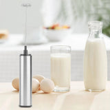 Household Electric Stainless Steel Rechargeable Milk Frother Kitchen Mixer Blender Kitchen Utensils with USB Port