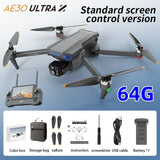 AE30 Upgrade GPS Drone 8K Dual Camera Screen control Aerial Photography Obstacle Avoidance 5G Transmission Dron Quadrotor