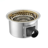 A High Quality Smokeless Solo Shabu Shabu Cooker for Restaurant