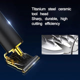 T-Shaped Hair Clipper Blade with Stand T9 Blade Trimmer Replacement Head Replacement Clipper Head Silver