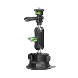 Aluminum Alloy Universal Suction Cup Holder for Action Camera for GoPro, DJI Action & Cameras Suction Cup
