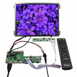 VGA USB LCD Controller Board With 10.4 in 1024x768 IPS 650nit LCD Panel