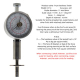 Ranlraka Portable Pointer Fruit Hardness Tester Fruit SclerometerFruitDurometer For AppleBananaPearGrapesOrangesPenetrometer