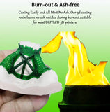 HH Lab High Precision Ash-free Green Color Lab Casting Resin 3D Printing Resins for LCD DLP Printer 500g 1000g