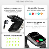 New product D8 Bluetooth call two-in-one Bluetooth headset smart watch sports fashion couple ladies phone watch