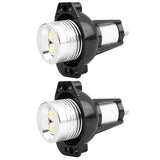 2pcs 12W LED Angel Eyes Halo Ring Marker Light for E90 E91 05‑08 Auto Lamps