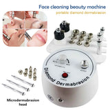 Professional Diamond Microdermabrasion Machine 65-68cmHg Suction 9 Tips Facial Exfoliation Skin Dermabrasion Machine