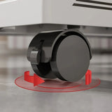 Universal Adjustable CPU Holder Mobile Scalable CPU Stand with Caster Wheels CPU Tower Holder Under Desk Computer