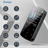 High-definition screen popular portable sports style mp3 music player mp4 ultra-thin student only