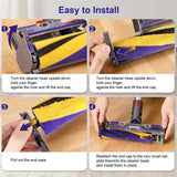 Replacement Accessories Brush Roller And Filter For Dyson V15 Detect/V15 Detect Plus Vacuum Cleaner, V15 Parts