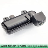 For Mercedes Benz E Class W212 S212 C207 A207 2017-2020 E200 E220 E250 E300 AHD 1080P 170° Trunk Handle Vehicle Rear View Camera