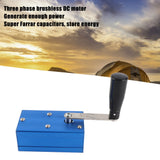 High Power Phone Charger with COB Light for Emergency Survival Hand Crank Generator