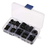 500Pcs Nylon Flat Washer Assortment Set Washers Metric Sealing Spacer Gasket