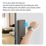 DT4 Smartwatch IPS Full Color Screen NFC Bluetooth Call Reminder Sport Heart Rate Blood Oxygen Sleep Monitoring Ip68 Waterproof
