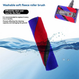 -2-Pack Soft Velvet Roller Brushes With SV21 Filter For Dyson SV19 Omni-Glide/SV21 Micro Vacuum Cleaners