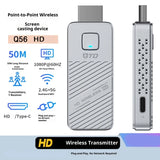 1080P 50M Wireless HD Extender USB Type C Video Transmitter and Receiver Wifi Display Phone Laptop PC To TV Stick Adapter